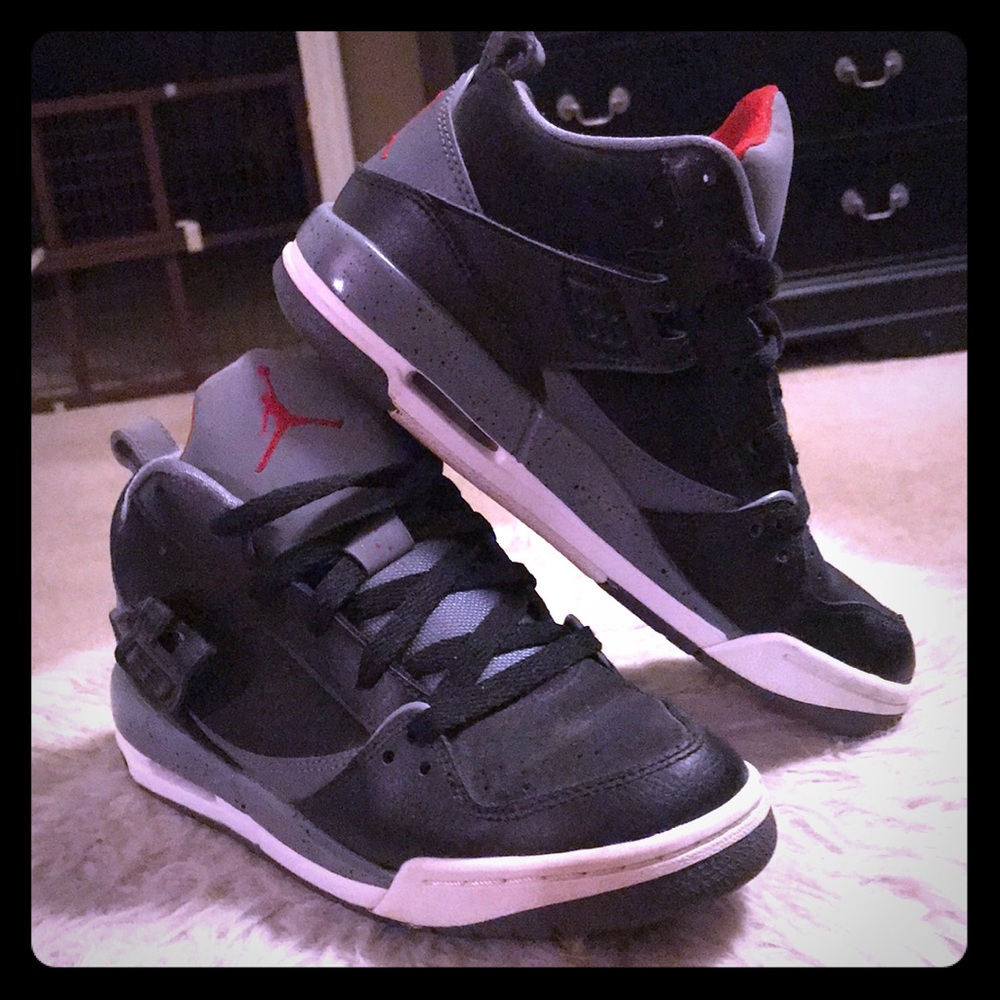 Black And Red Jordan’s 🔥